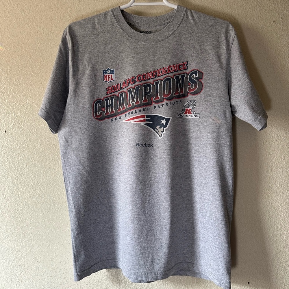2011 New England Patriots AFC championship shirt
